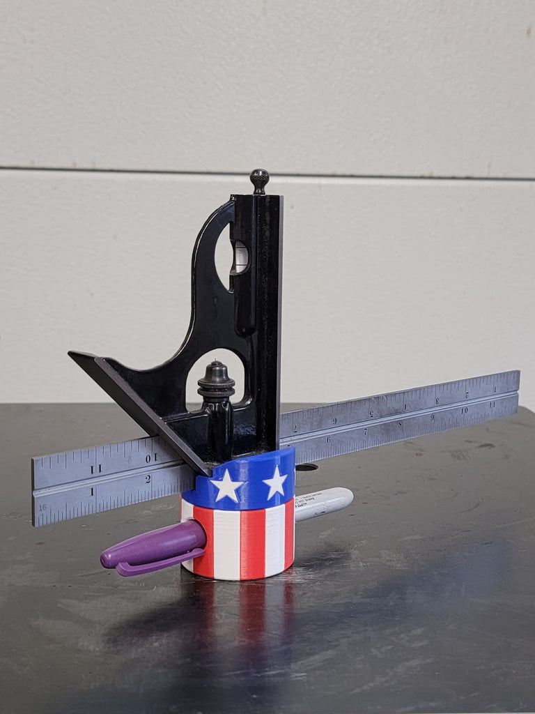 Combination square holder