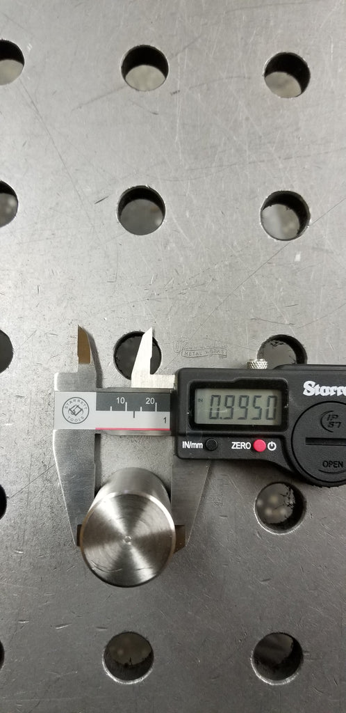 Stainless Steel (303) fixture stops X4 (16mm)
