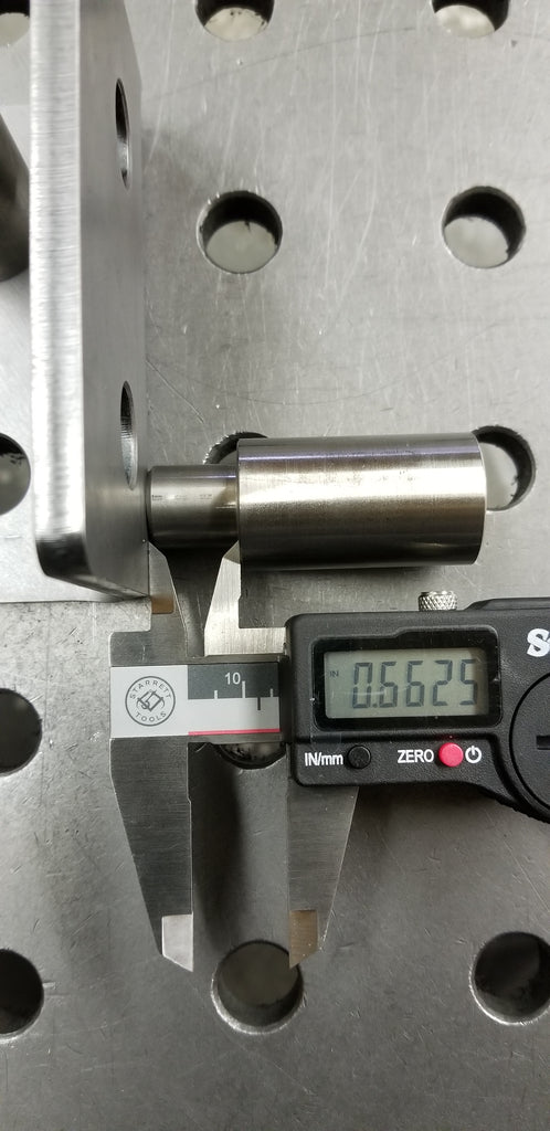 Stainless Steel (303) fixture stops X4 (16mm)