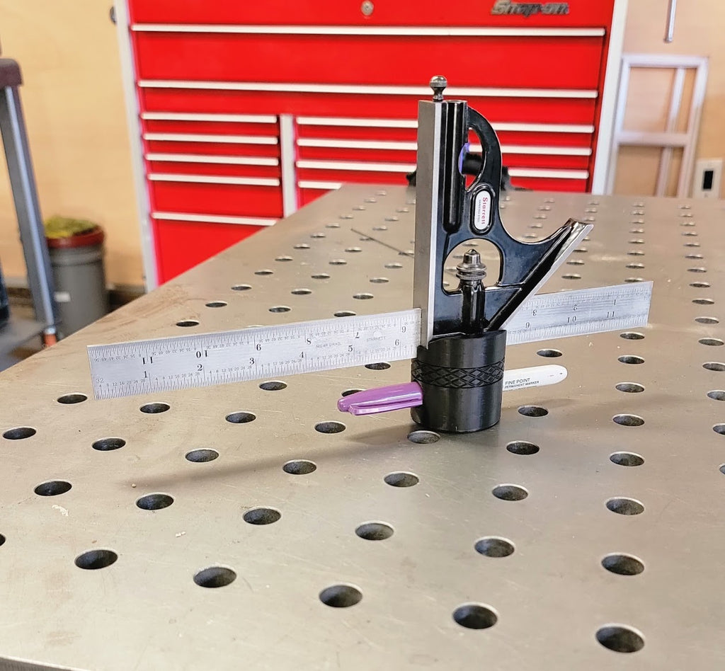 Combination square holder